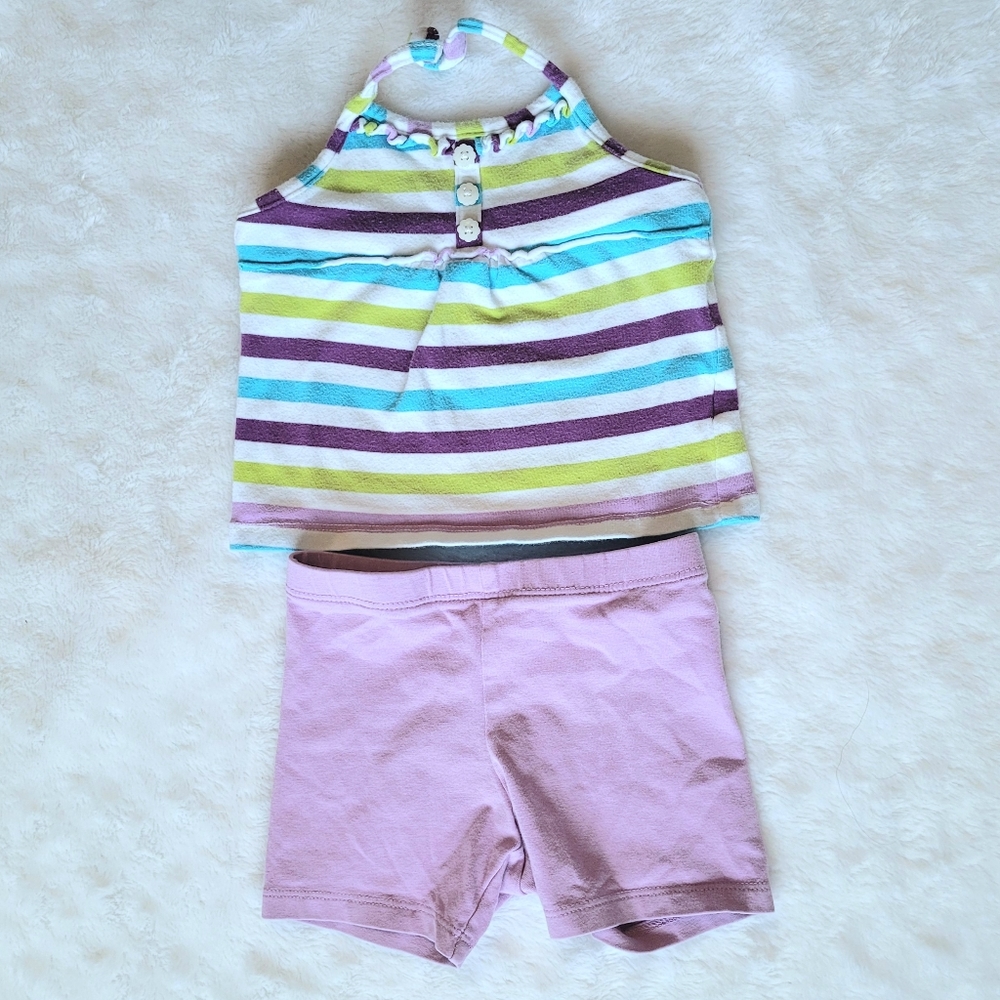 Tank Top and Shorts Set